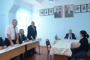 Qubadlı Rayon İcra Hakimiyyətinin  başçısı rayon sakinləri ilə növbəti  səyyar qəbul keçirdi