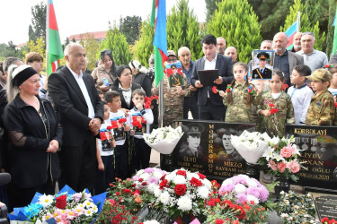 Şəhid leytenant Ülvi Tahir oğlu  Məhərrəmovun anım günü qeyd  olundu