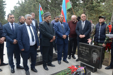 Şəhid Sədiyev Mətləb İfrat oğlunun 50 illik yubileyi münasibətilə tədbiri keçirildi