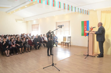 Şəhid Aslanov Fazil Xanış oğlunun 60 illik yubiley tədbiri keçirildi