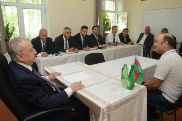 Qubadlı Rayon İcra Hakimiyyətinin  başçısı rayon sakinləri ilə növbəti  səyyar qəbul keçirdi