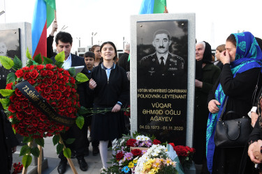 Vətən Müharibəsi Qəhrəmanı, şəhid  Polkovnik-leytenant Ağayev Vüqar  Əhməd oğlunun anım günü