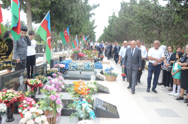 Şəhid Allahverdiyev Vüsal Tahir oğlunun doğum günü ilə əlaqədar  tədbir keçirildi