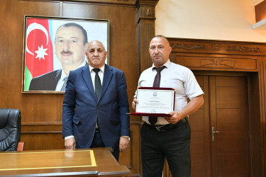 Qubadlı Rayon İcra Hakimiyyətində  23 iyun – Dövlət Qulluqçularının  Peşə bayramı qeyd olundu