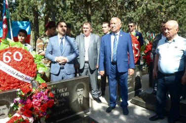 Şəhid Aslanov Fazil Xanış oğlunun 60 illik yubiley tədbiri keçirildi