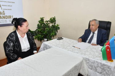 Qubadlı Rayon İcra Hakimiyyətinin  başçısı rayon sakinləri ilə növbəti  səyyar qəbul keçirdi