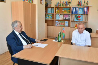 Qubadlı Rayon İcra Hakimiyyətinin  başçısı rayon sakinləri ilə növbəti  səyyar qəbul keçirdi