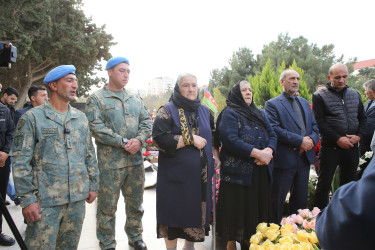 Şəhid İsgəndərov İlkin Camal oğlunun anım günüilə əlaqədar tədbir keçirildi